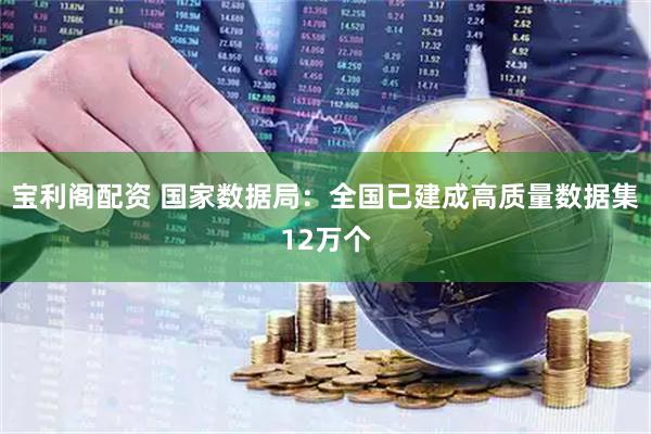 宝利阁配资 国家数据局：全国已建成高质量数据集12万个